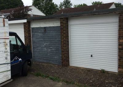 White Roller Garage Doors